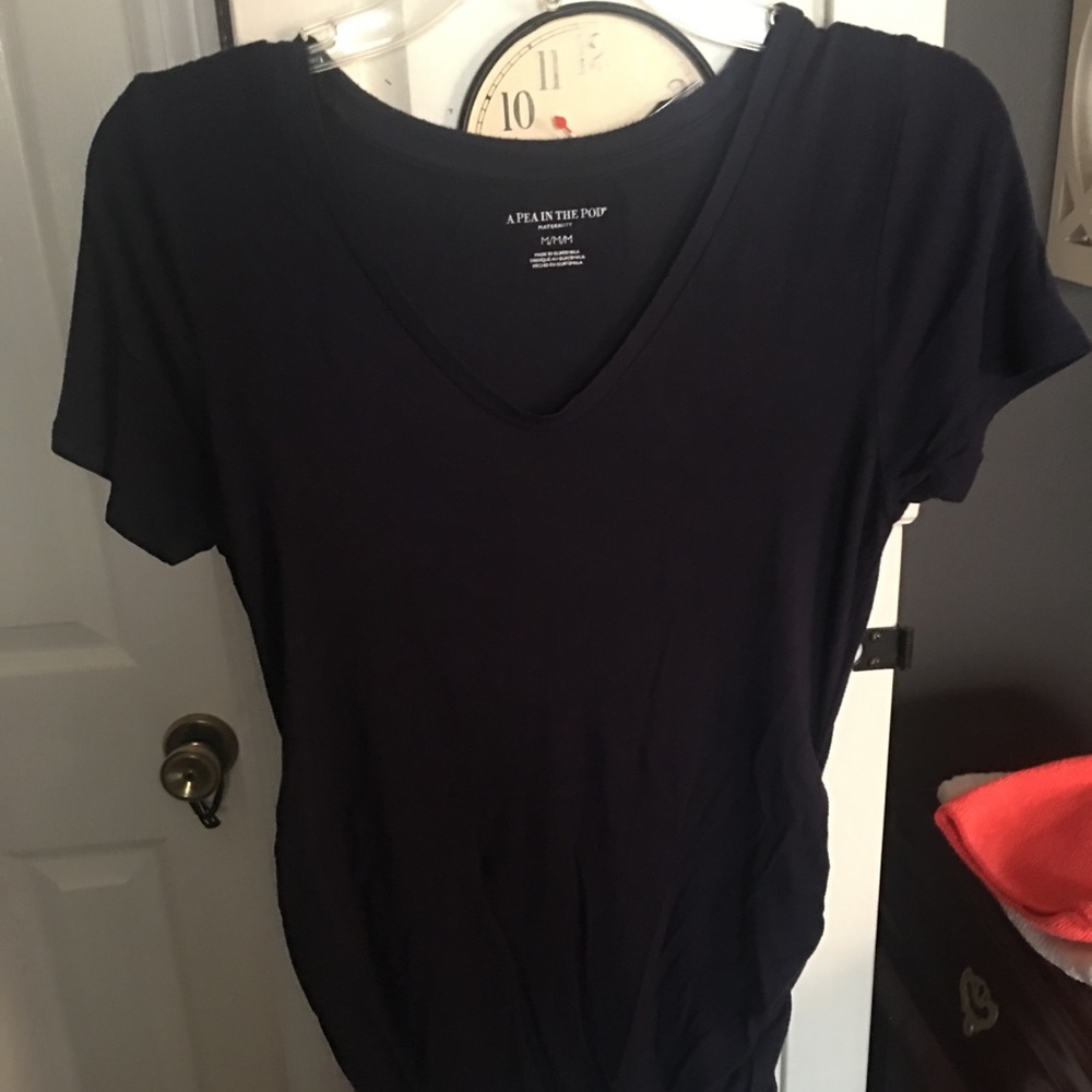 A Pea In The Pod Navy Blue T-Shirt